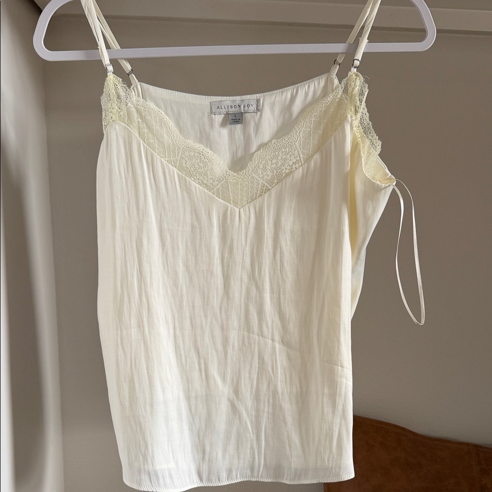 Allison Joy Ivory Lace Cami